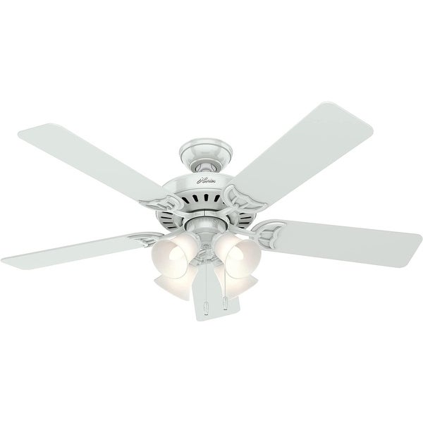 52 inch Studio Series New Bronze Ceiling Fan with LED Light Kit and Pull Chain Shopping - The Best Deals on Ceiling Fans | 41562994