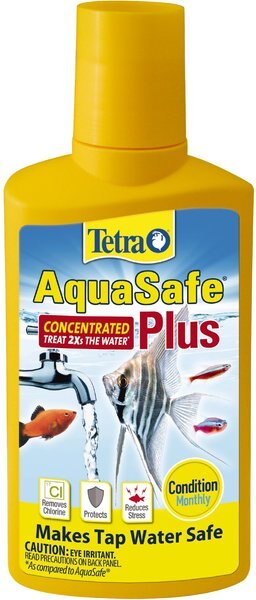 Tetra AquaSafe Plus Freshwater and Marine Aquarium Water Conditioner