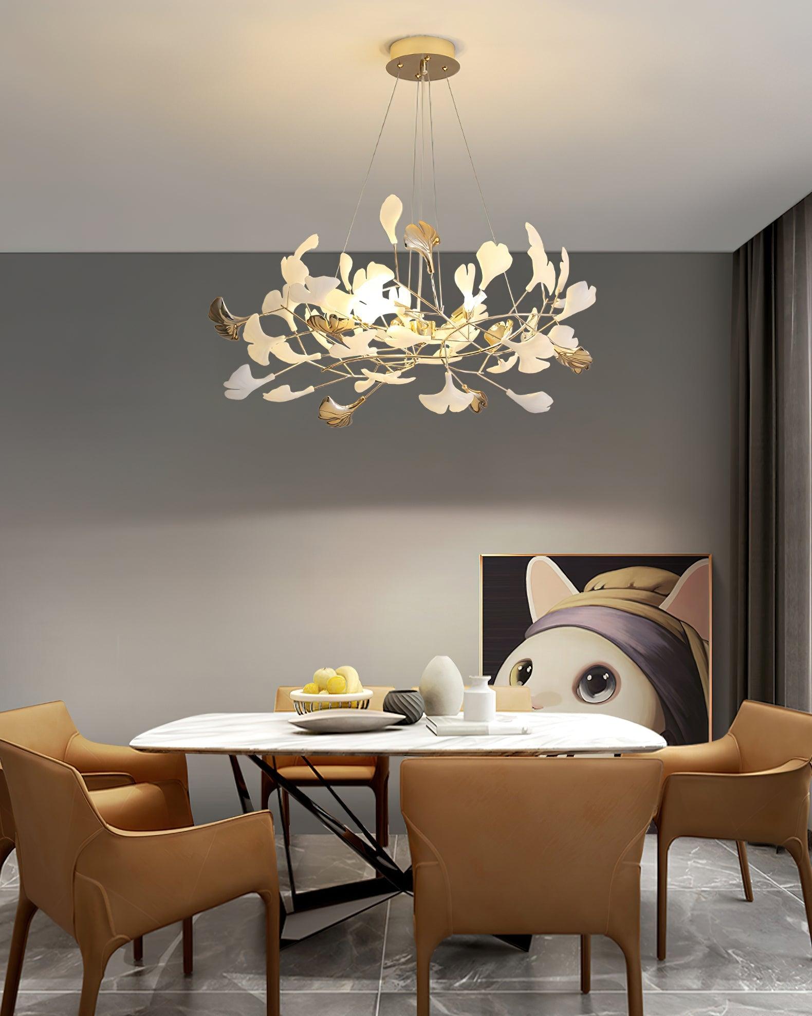 Gingko Chandelier R