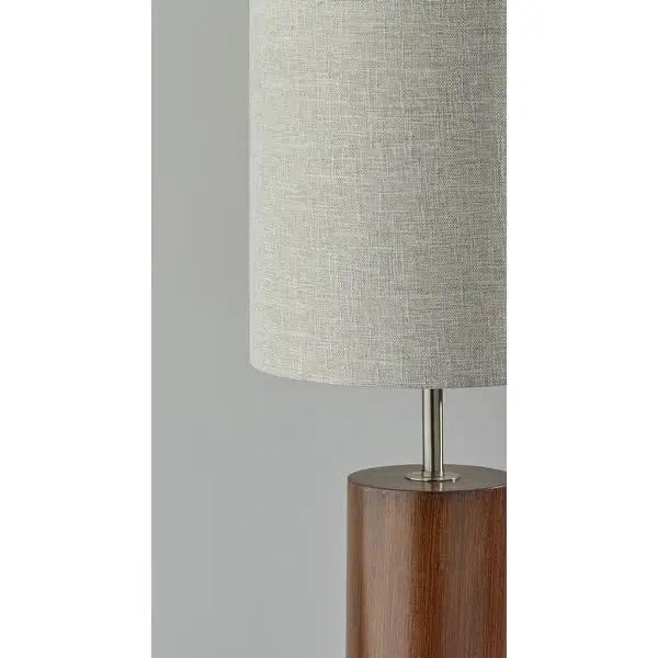 Adesso Wooden Dean Table Lamp