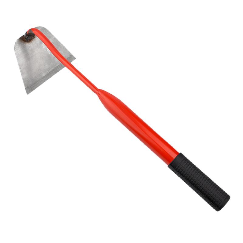 Steel Hardened Hoe Handheld Weeding Rake Planting VegetablesTrenching 11cm