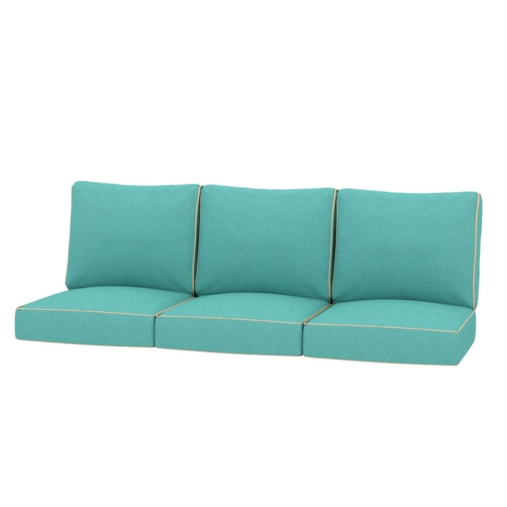 Outdoor Deep Seating Patio 24 inch Replacement Cushions