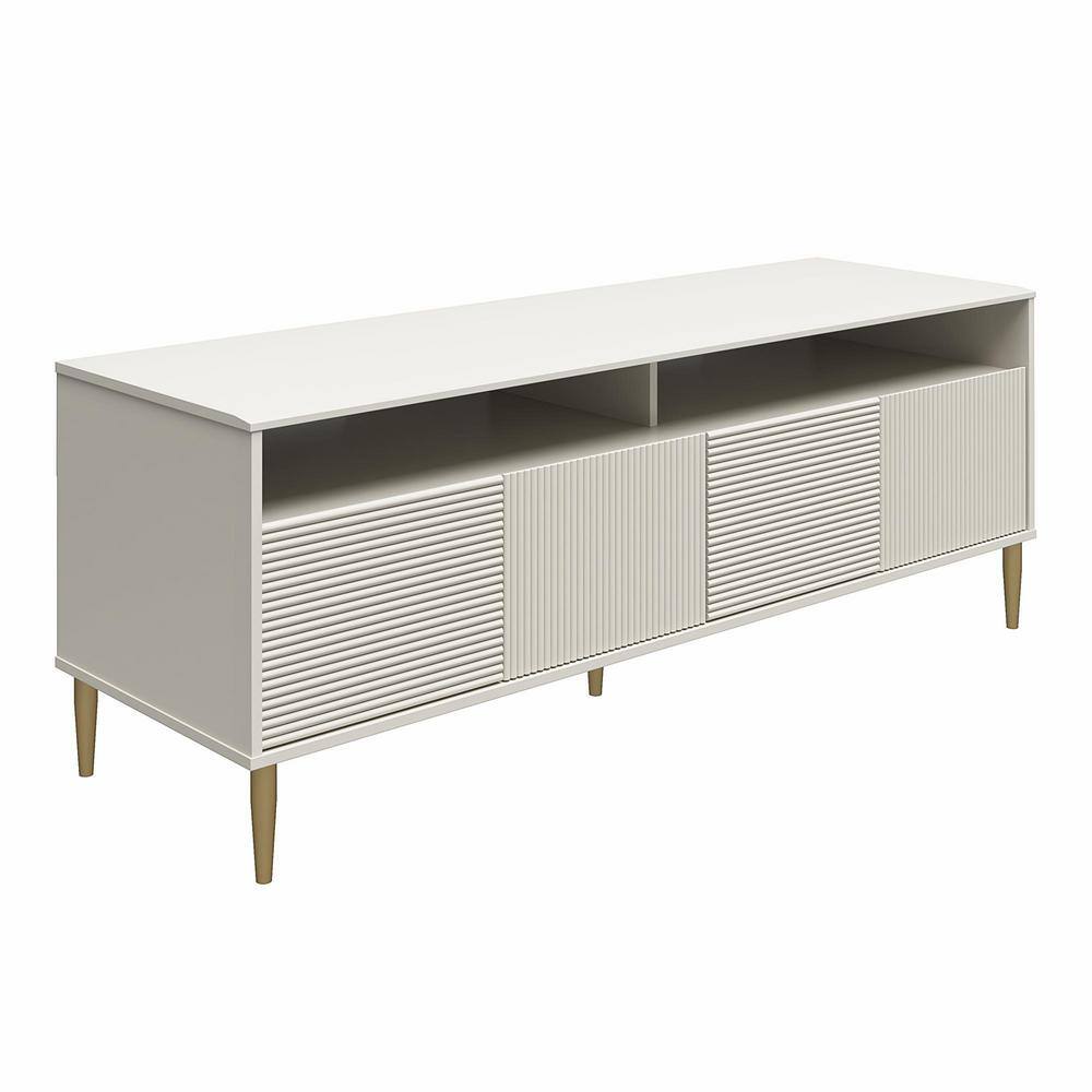 Mr. Kate Daphne 62.4 in Taupe TV Console Fits TV's up to 65 in. with Doors 8961319COM