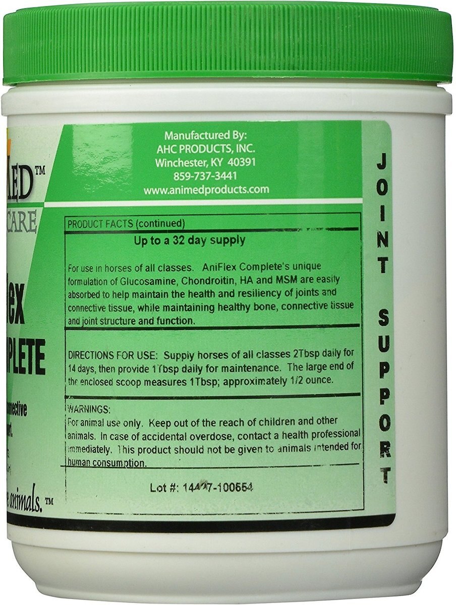 AniMed Natural Aniflex Complete Connective Tissue Support Powder Horse Supplement