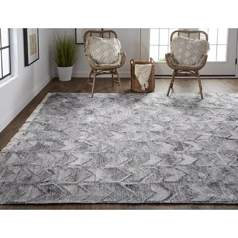 Weave and Wander Elstow Multi Colored Geometric Area Rug