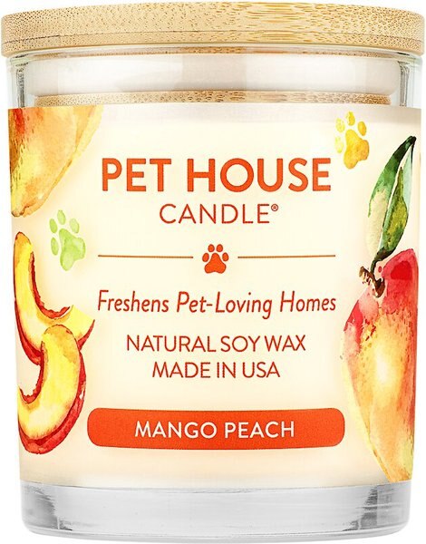 Pet House Mango Peach Natural Soy Candle