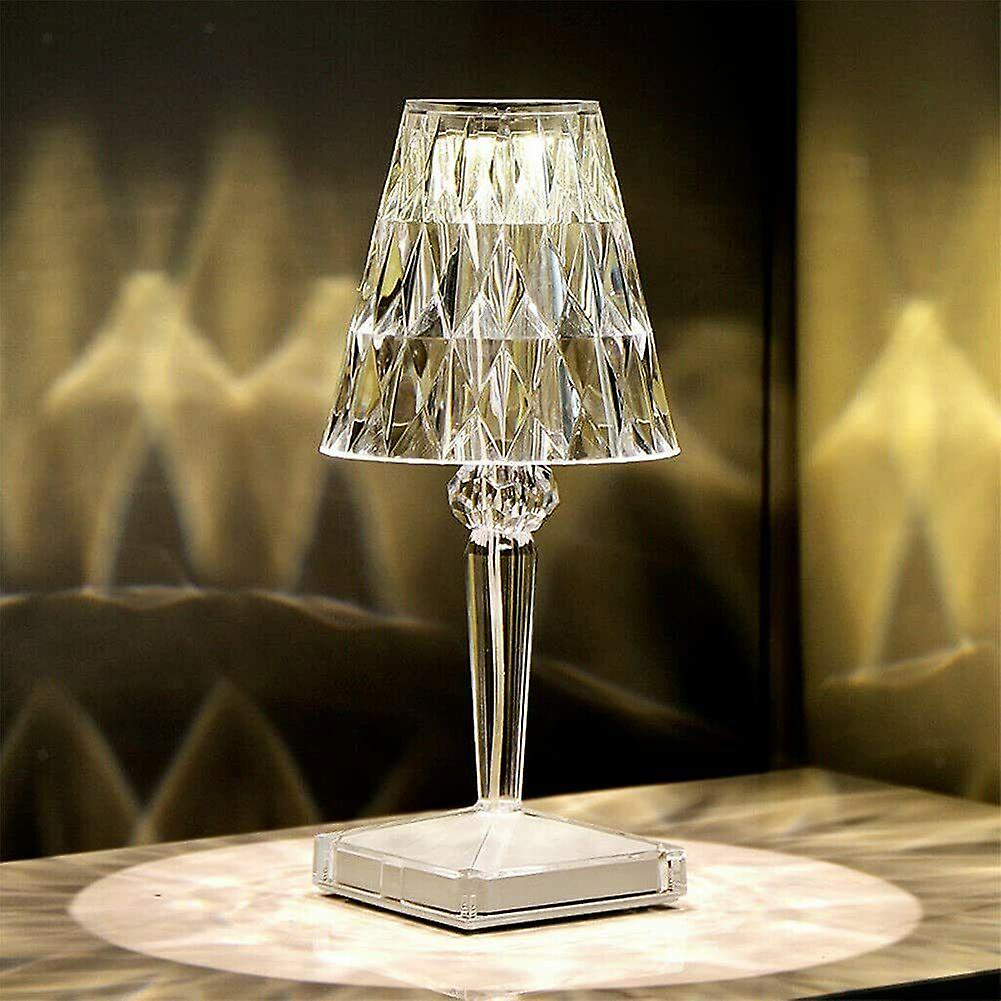 Rechargeable Led Desk Lamp Crystal Type