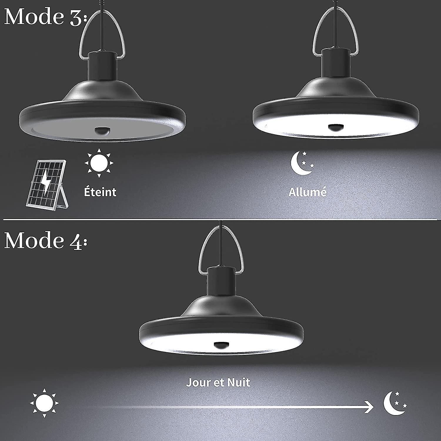 Solar Light，4modes，6brightness，with Motion Sensor，remote Control，white Light