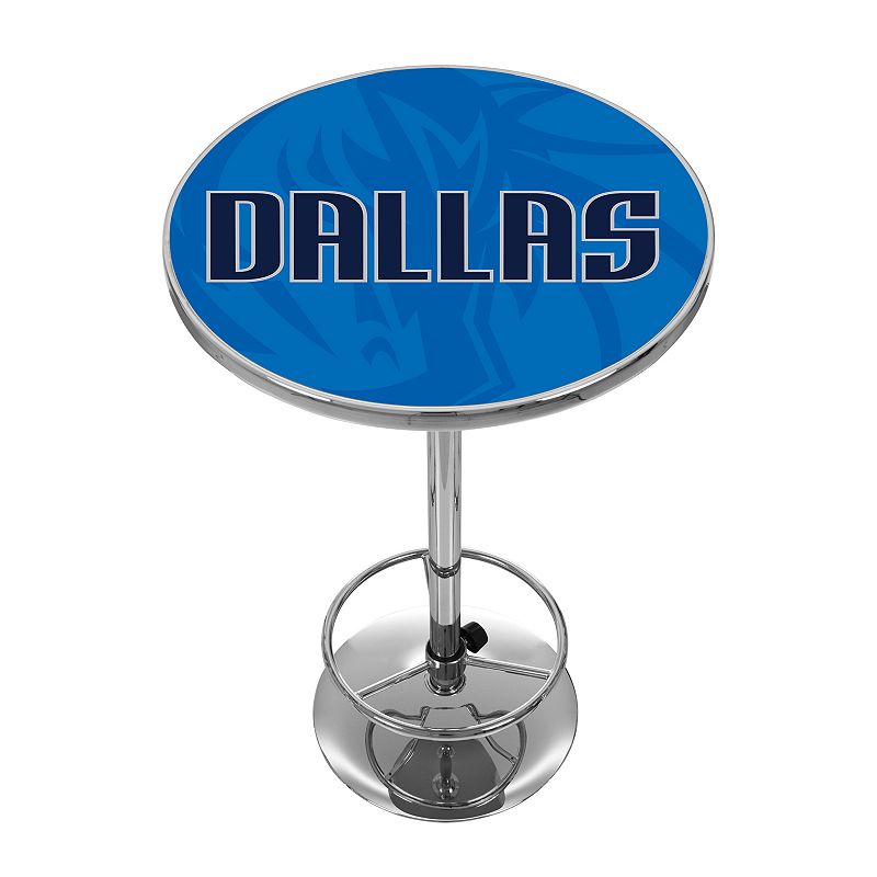 Dallas Mavericks Chrome Pub Table