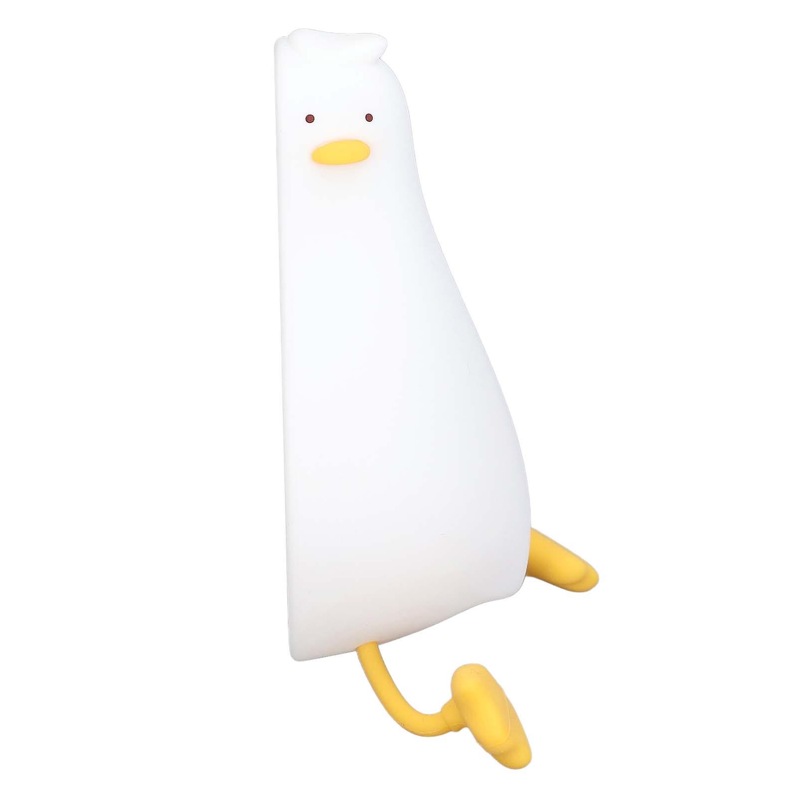 Duck Night Light for Kids 5V USB Charging 3 Levels Brightness LED Light Tap Night Light with Touch Sense for Bedroom