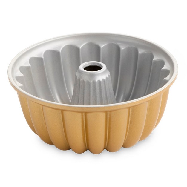 Nordic Ware Elegant Party Bundt Pan Gold