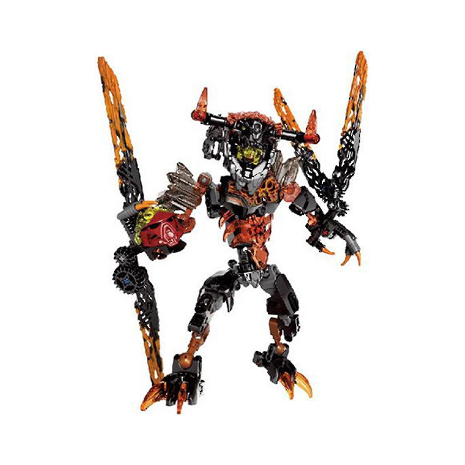 Heroes Biochemical Warrior Jungle Guardian Of The Grove Bionicle Ekimu The Msdk Maker Building Block Bricks Toys