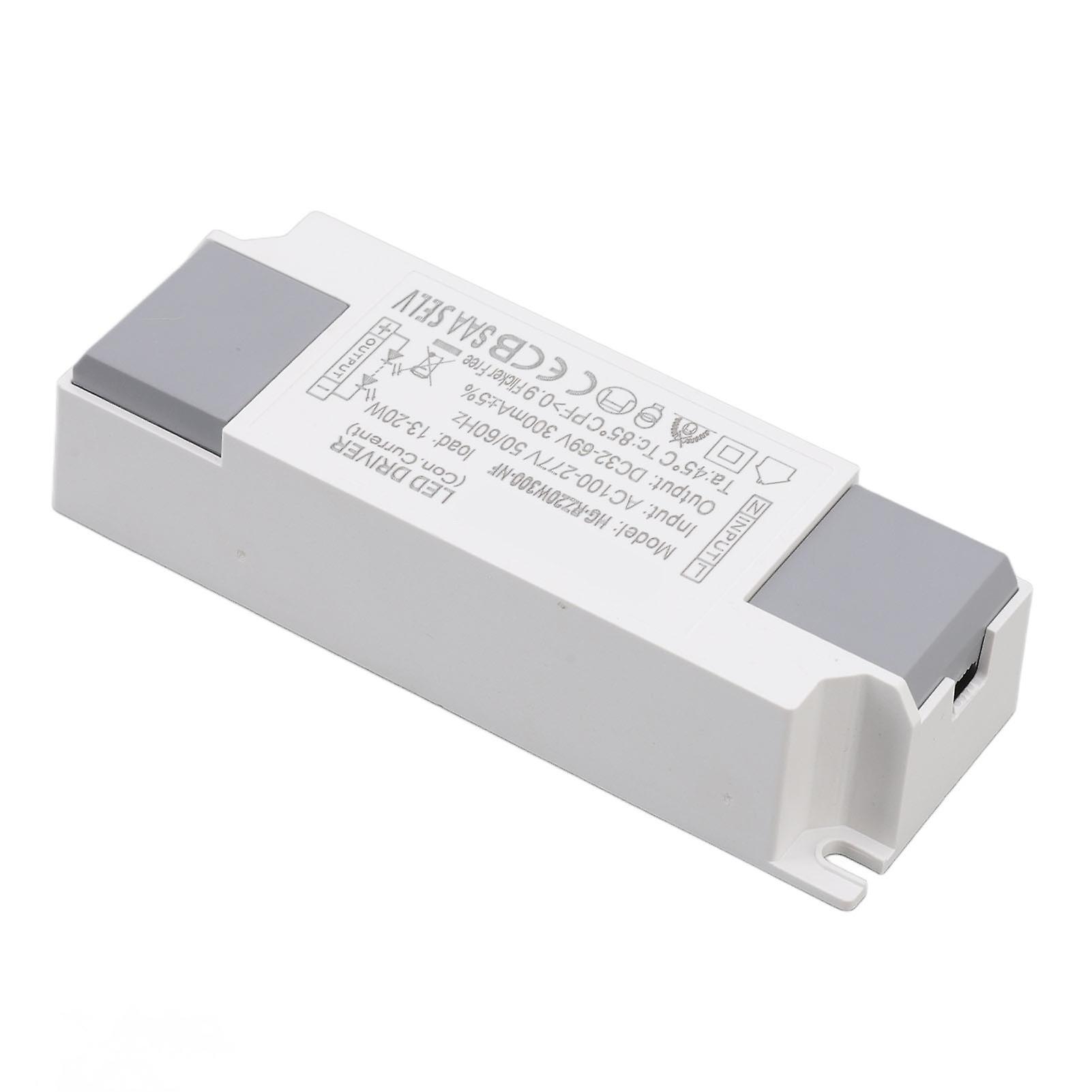 LED Power Supply Driver AC 100‑277V to DC 32‑69V LED Driver Transformer for Indoor Outdoor Light Strips Lamps