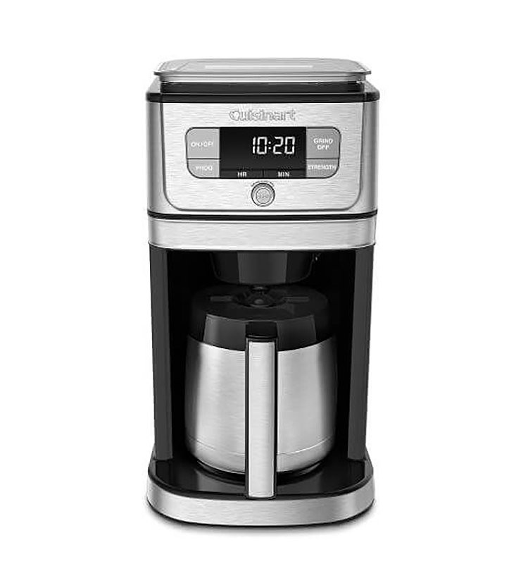 Cuisinart Burr Grind and Brew 10-Cup Black/Stainless Steel Coffeemaker