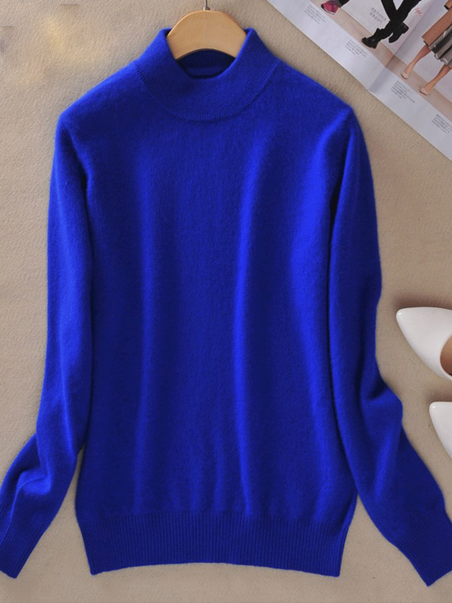 47% Off Women's Half-High Collar Sweater Pullover