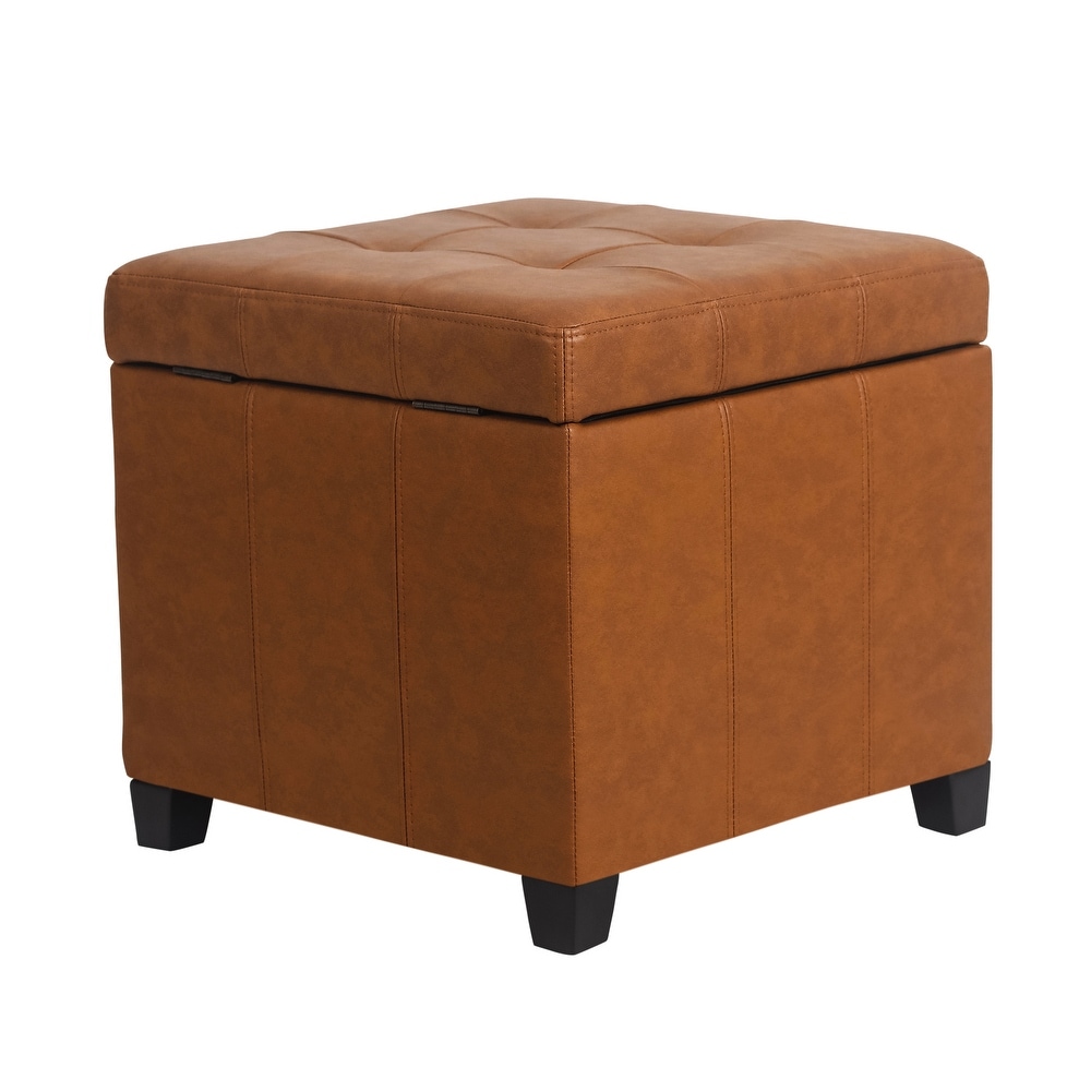 Adeco Storage Ottoman 18\