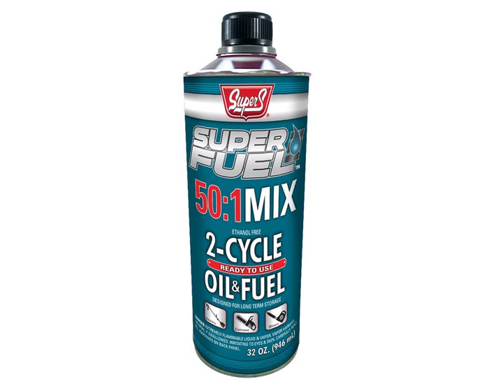 Super S Super Fuel Pre-Mixed 50:1 2-Cycle Fuel， 32 oz.