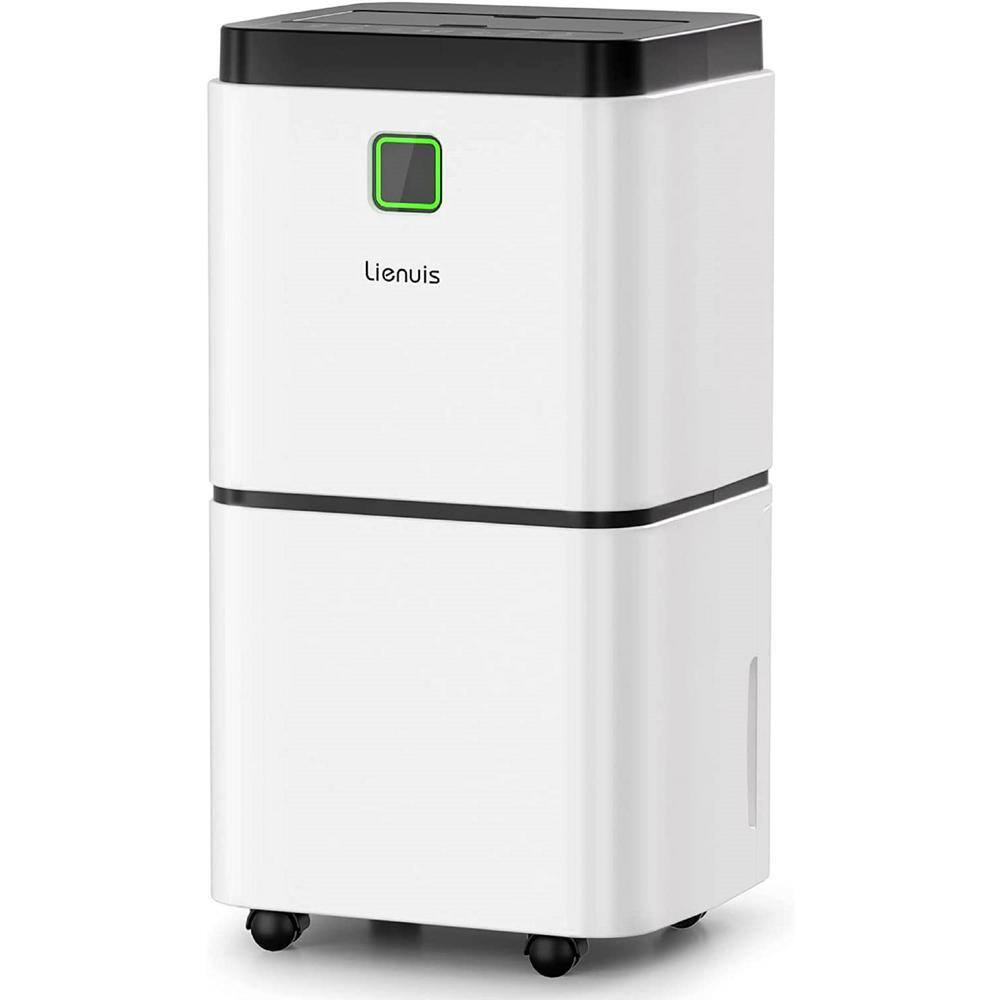 25 pt. 1500 sq. ft. Dehumidifier in. White with Smart Dry for Bedroom Basement or Damp Rooms up to ENERGY STAR W-SPU-79