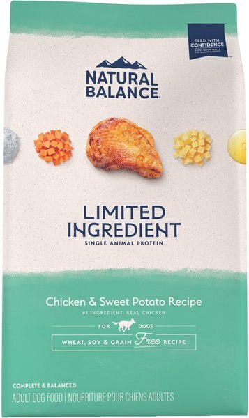 Natural Balance Limited Ingredient Grain-Free Chicken and Sweet Potato Recipe Dry Dog Food