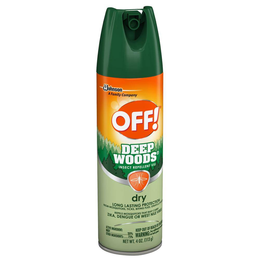 OFF! 4 oz. Deep Woods Dry Insect Repellent SCJ315652