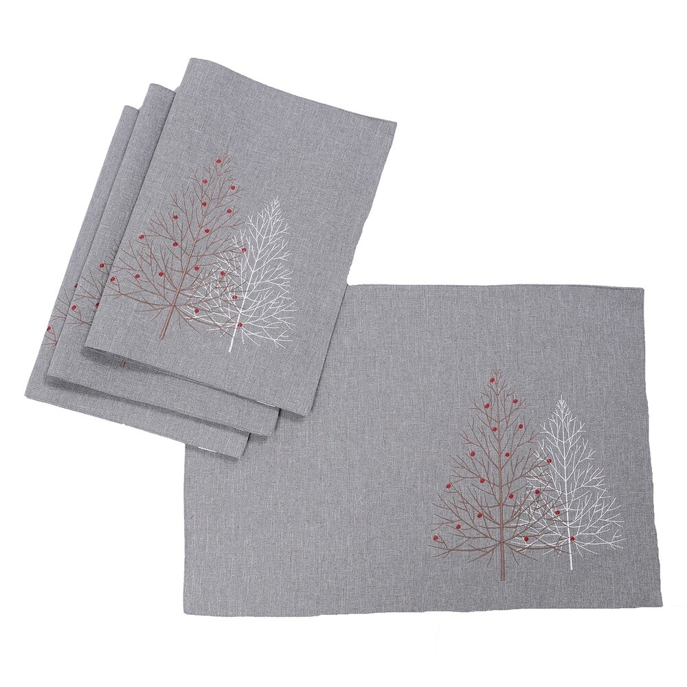 Festive Trees Christmas Placemats 14\