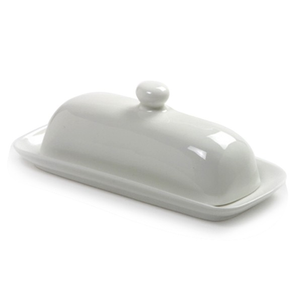 Norpro 8370 Porcelain Butter Dish with Lid