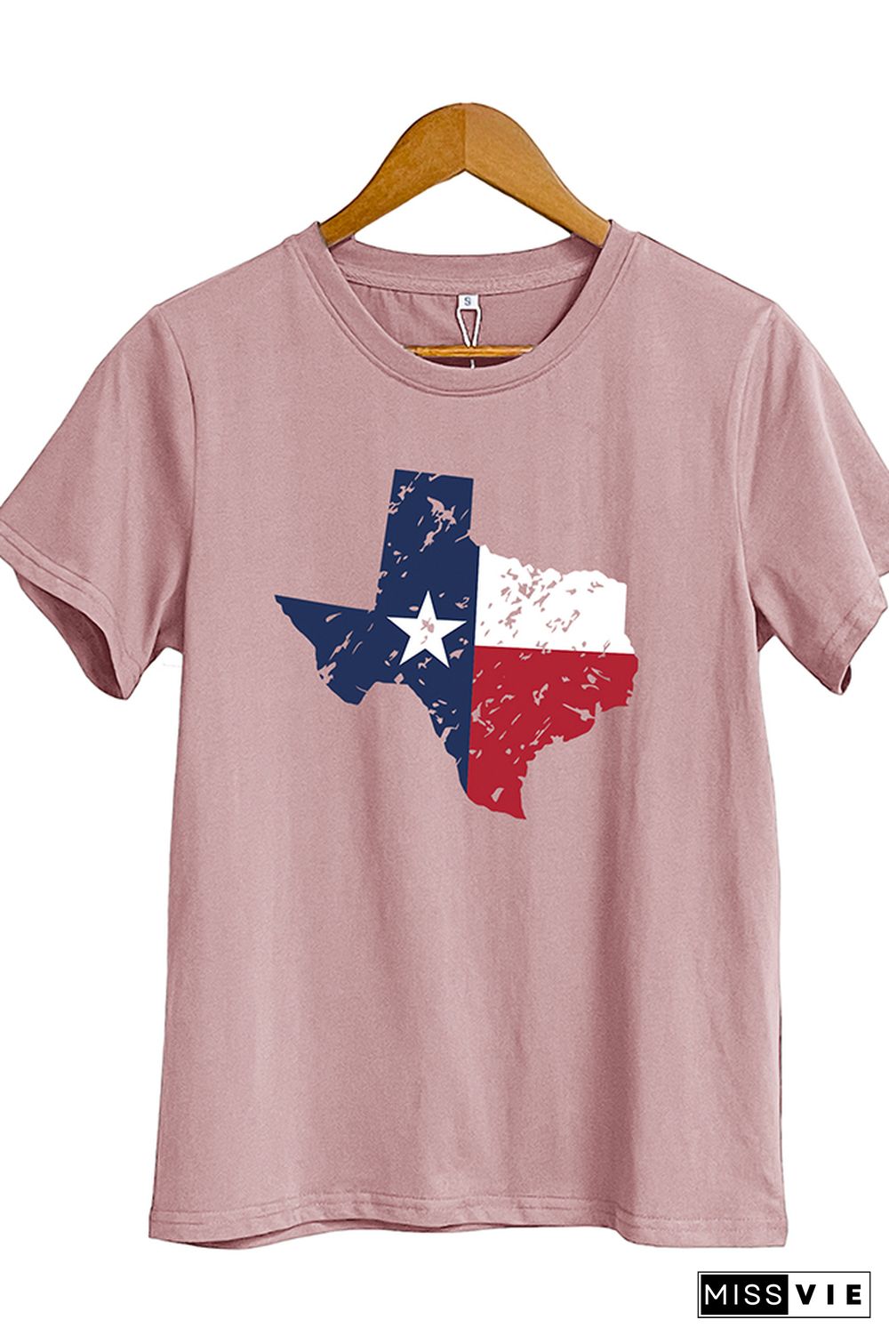 Texas Flag Short Sleeve Graphic Tee Wholesale