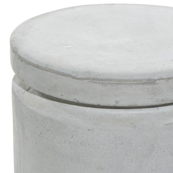 Fiber clay Industrial Outdoor Stool 17 x 15 x 15