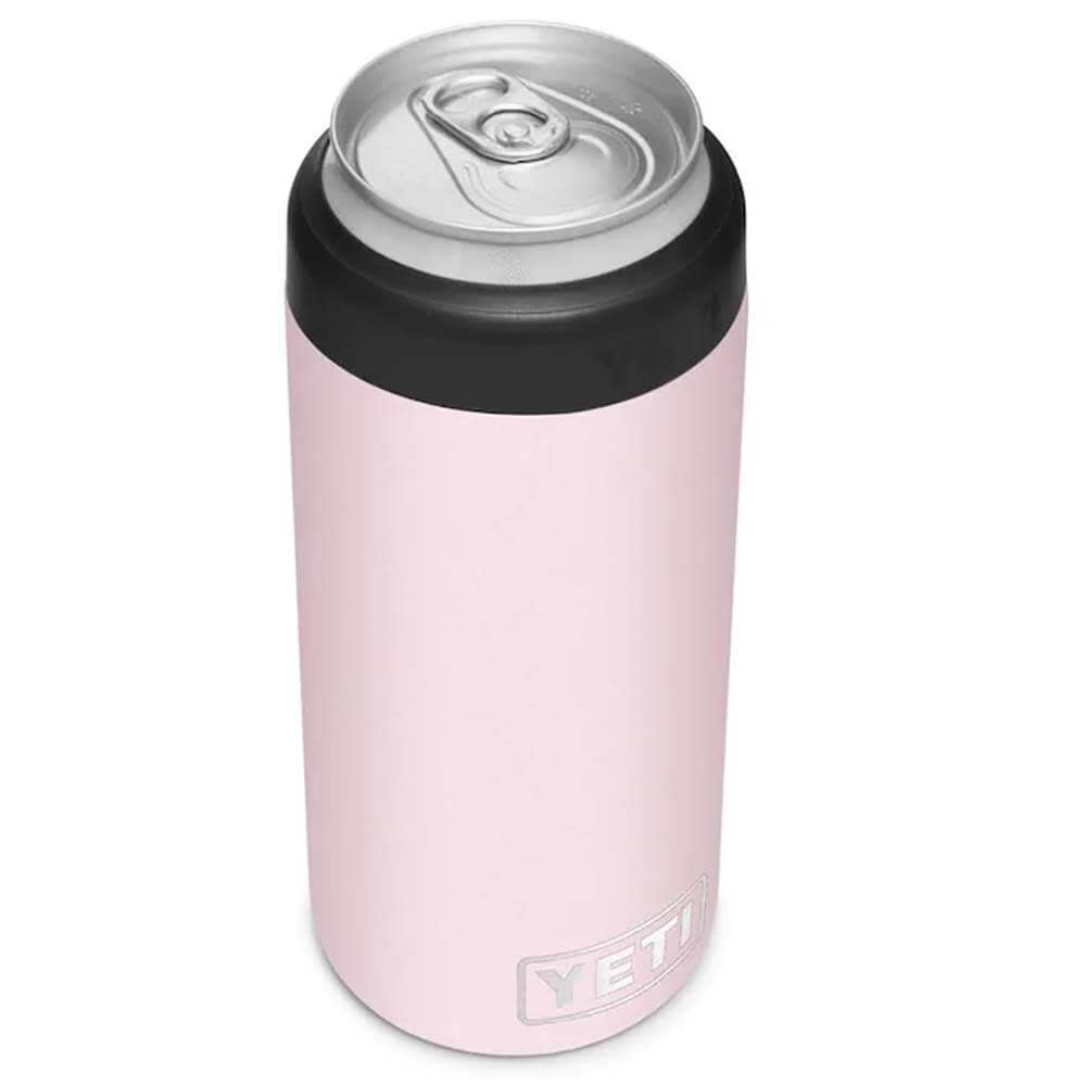 Yeti Rambler Colster Slim Can Insulator Ice Pink 12oz