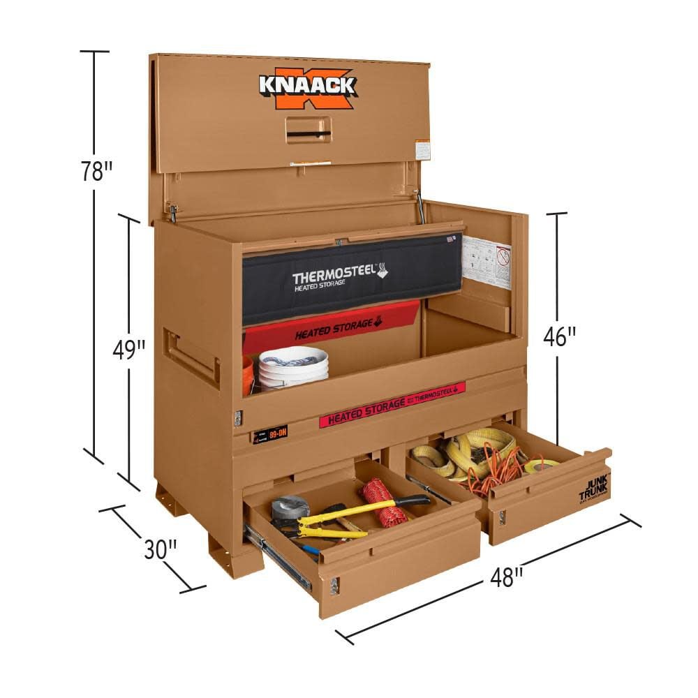 Knaack STORAGEMASTER Piano Box with JUNK TRUNKand Thermo Steel 89-DH from Knaack