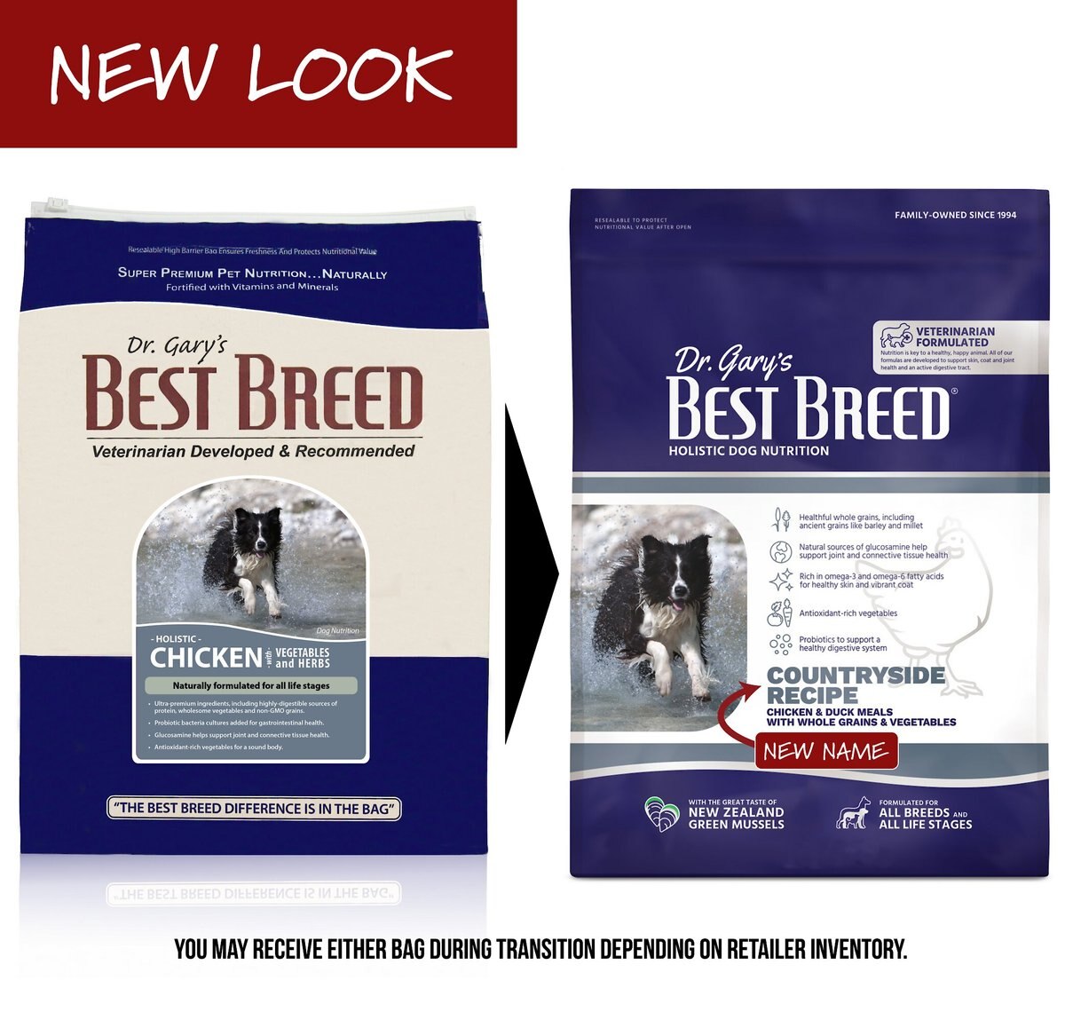 Dr. Gary's Best Breed Holistic Chicken with Vegetables and Herbs Dry Dog Food