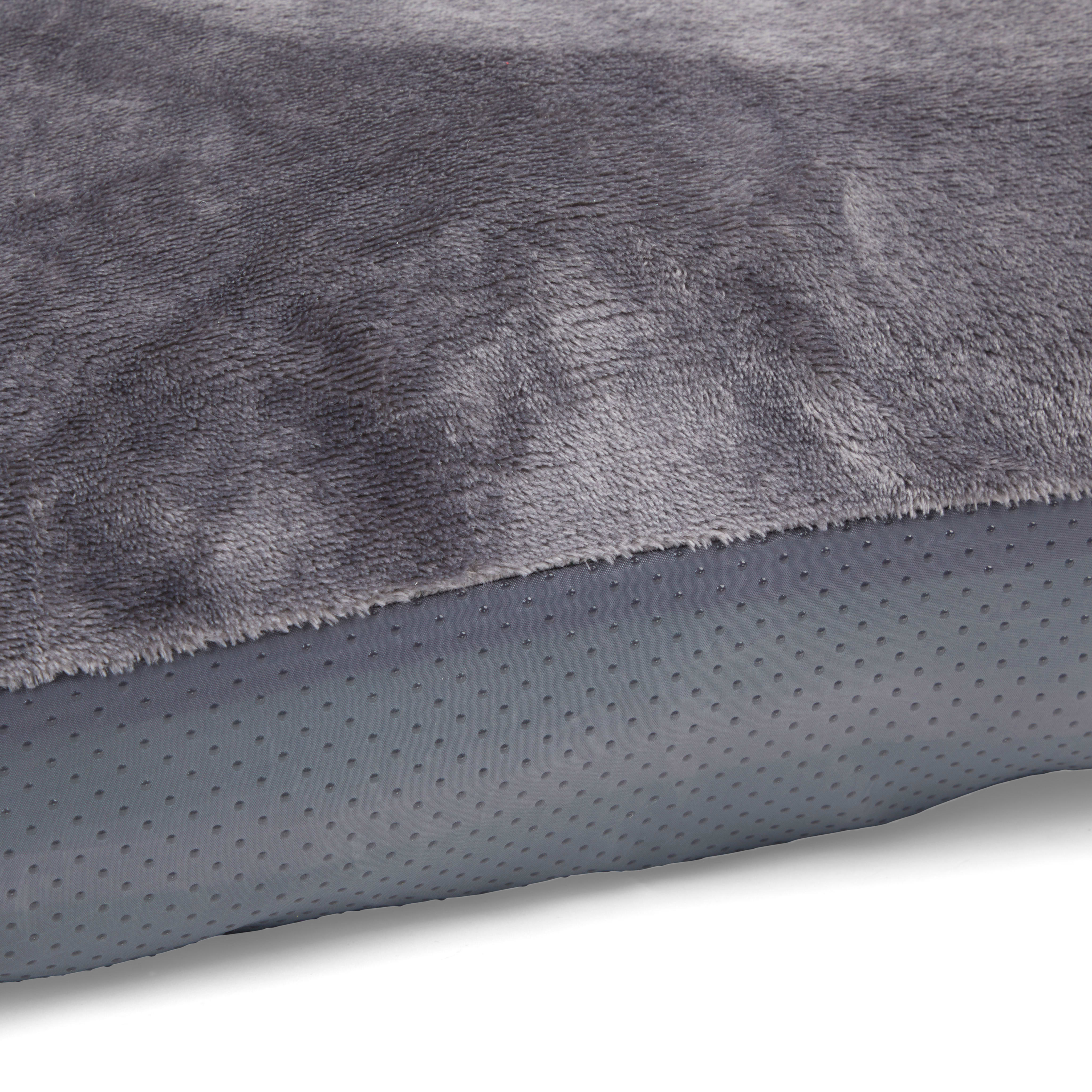 EveryYay Snooze Fest Grey Sofa Bed for Dogs， 48