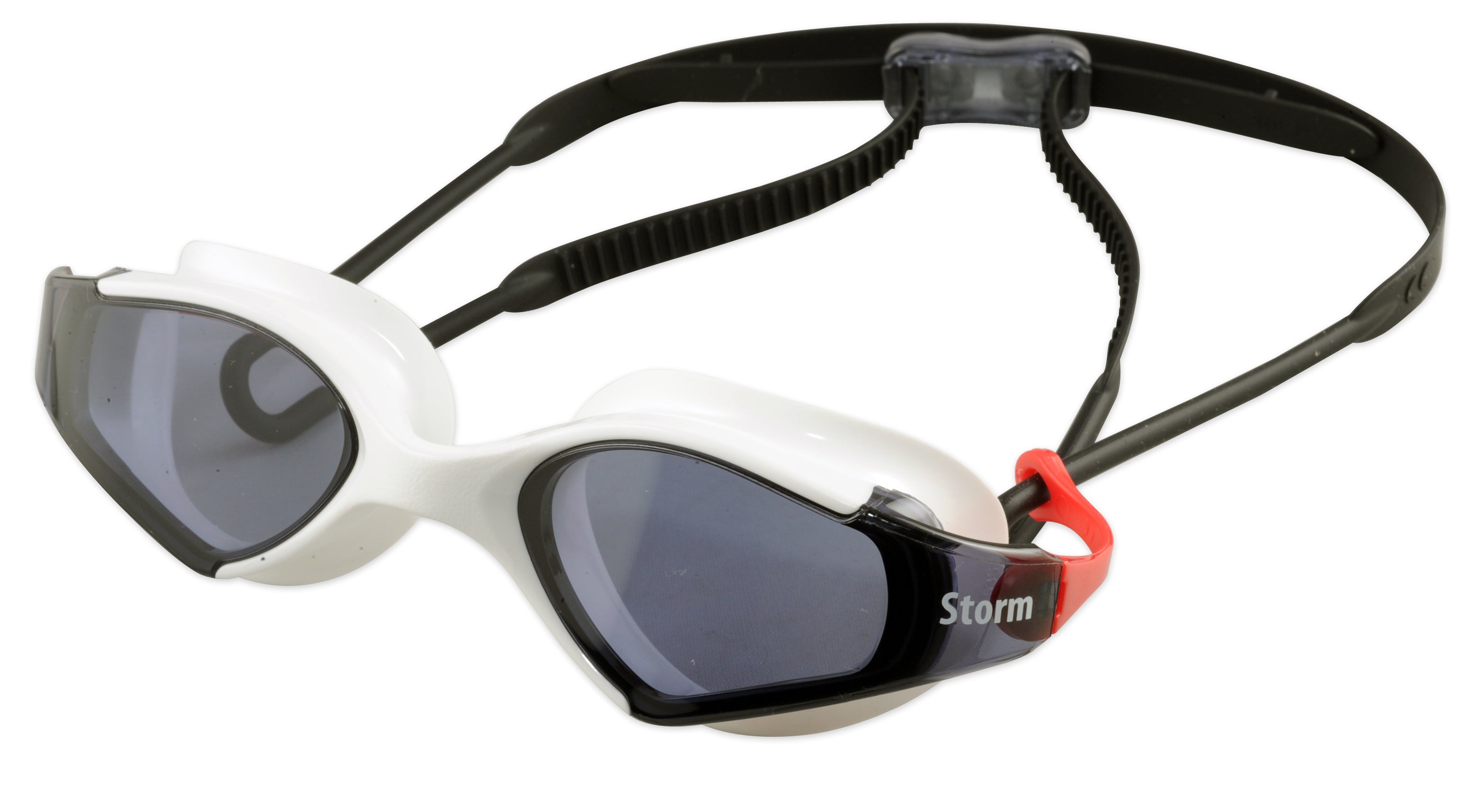 Storm Bluefin Fitness Swim Goggle - White w/Tinted Lenses