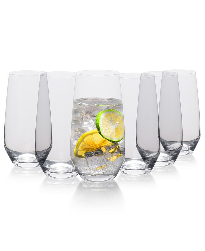 Table 12 16.5-Ounce Beverage Glasses Set of 6