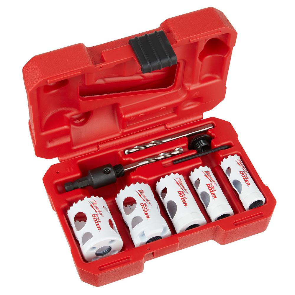 Milwaukee Plumber's Compact Hole Dozer Bi-Metal Hole Saw Kit (8-Piece) 49-22-4138 from Milwaukee