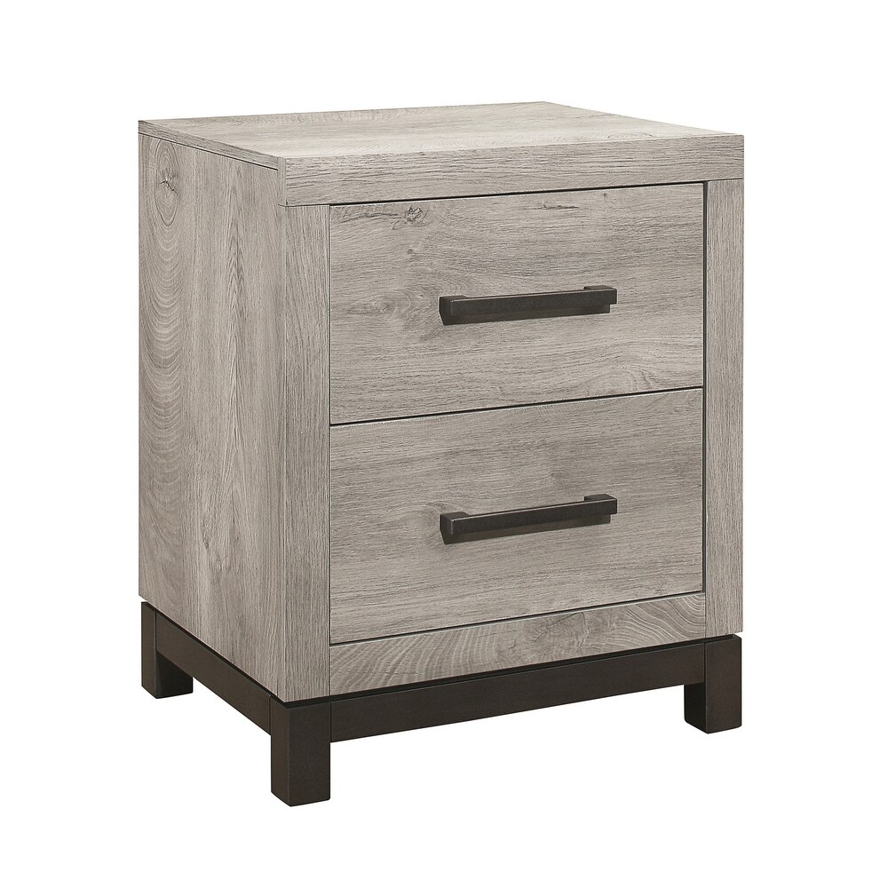 Lufkin 2 Drawer Nightstand