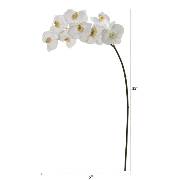 35 Phalaenopsis Orchid Artificial Flower (Set of 6)