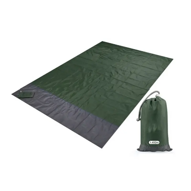 hot sale outdoor portable foldable customise sand free beach picnic camping mat