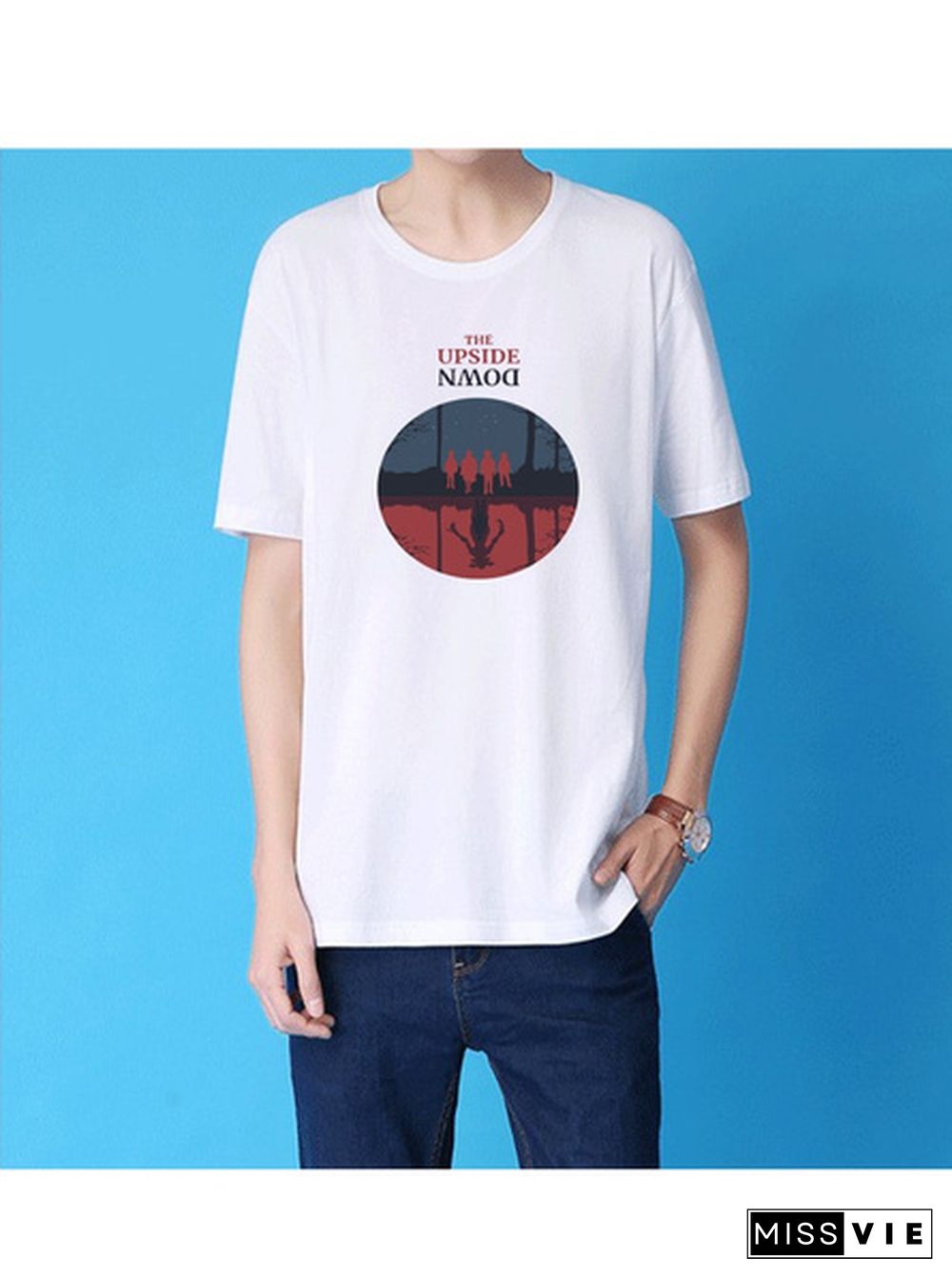 Hot Sale Cotton Men's T-Shirts Fashion Harajuku Tops Tee