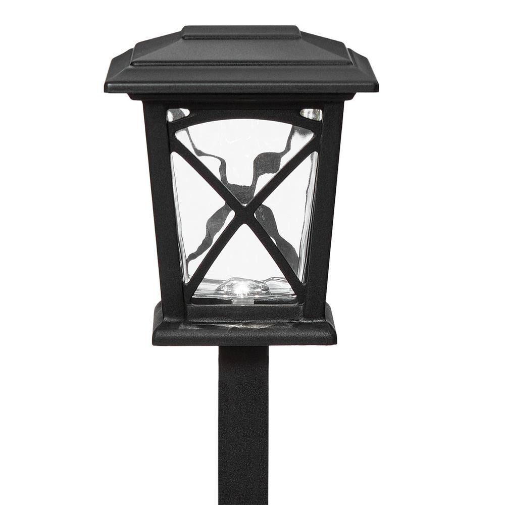 Hampton Bay Black Springs Low Voltage Black LED Path Light 99160