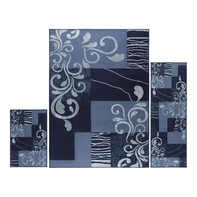 Home Dynamix Ariana Galil 3-Piece Area Rug Set