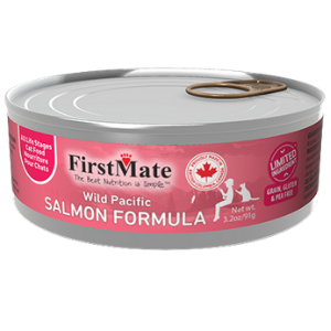 FirstMate Limited Ingredient Salmon and Rice Formula Canned Cat Food