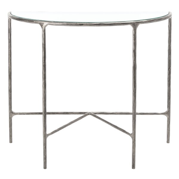 SAFAVIEH Couture Jessa Forged Metal Console Table - 36