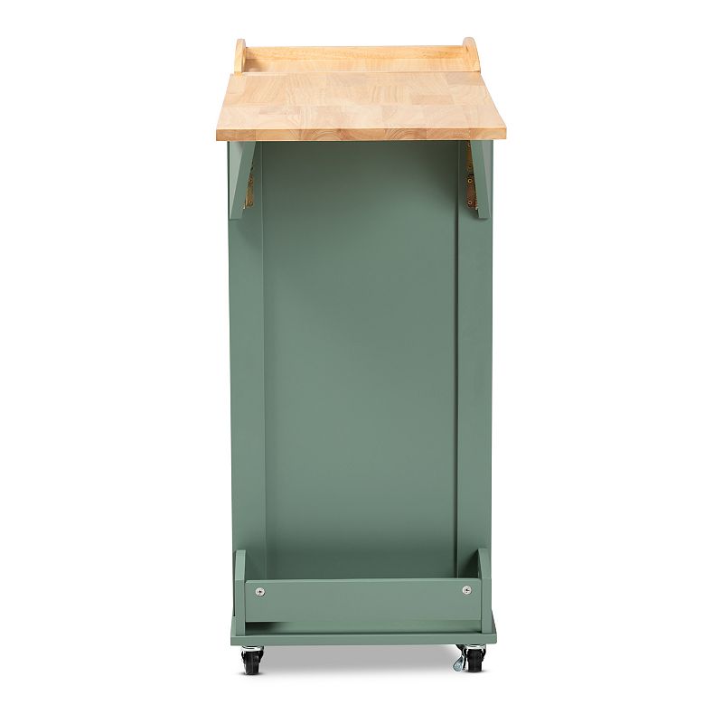 Baxton Studio Dorthy Kitchen Cart