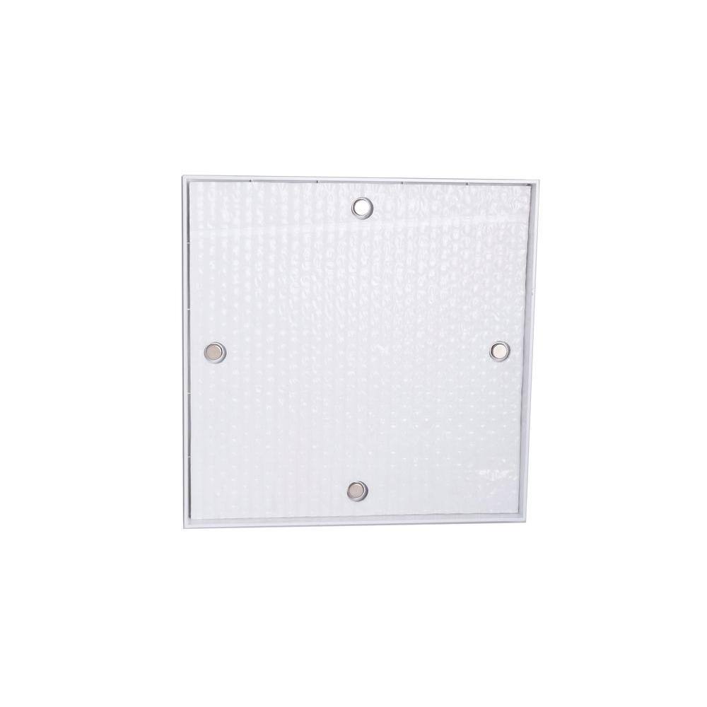 Elima-Draft 11 in. x 11 in. Insulated Magnetic RegisterVent Cover for HVAC Aluminum RegistersVents ELMDFT11A3280