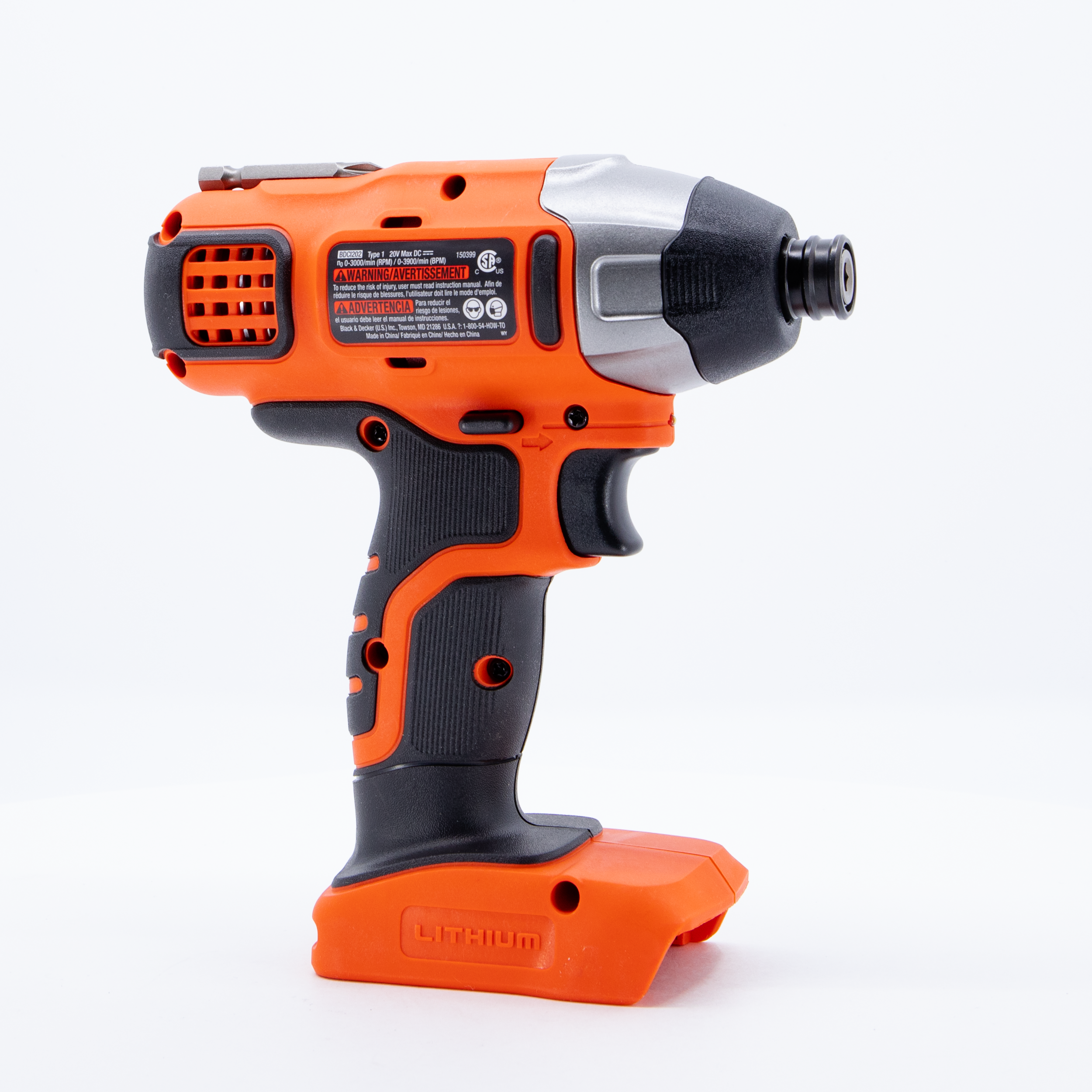 20V MAX* POWERCONNECT™ 1/4 in. Cordless Impact Driver, Tool Only