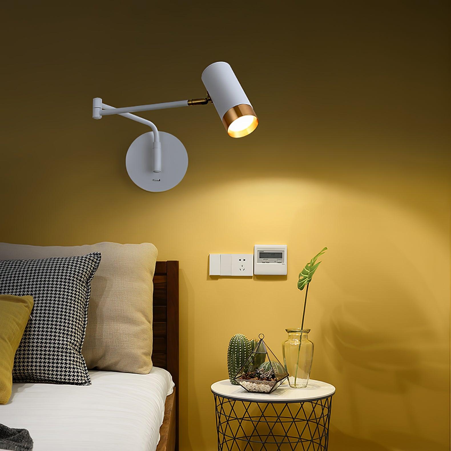 Ridge Arm Wall Lamp