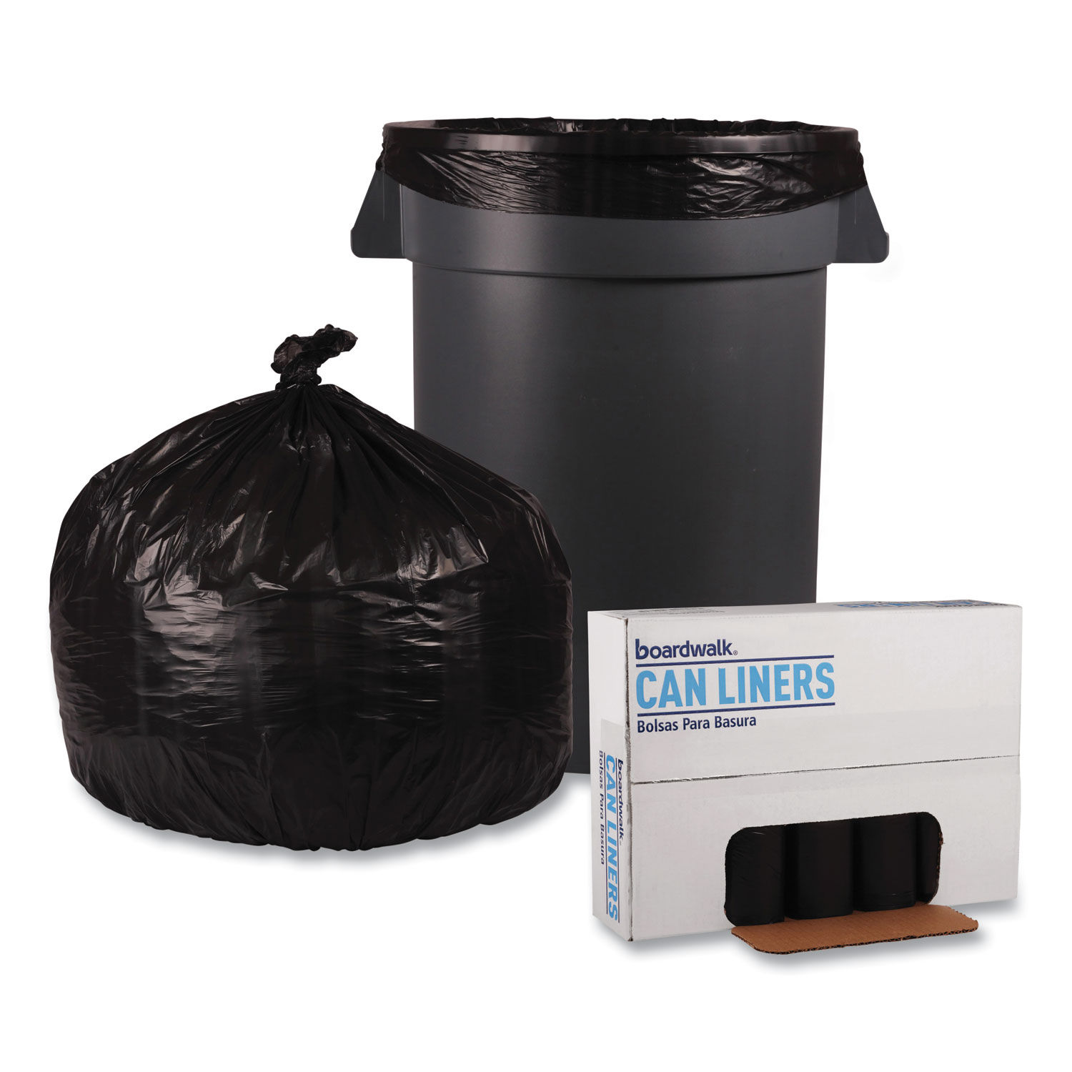 Low-Density Waste Can Liners by Boardwalkandreg; BWK3339H