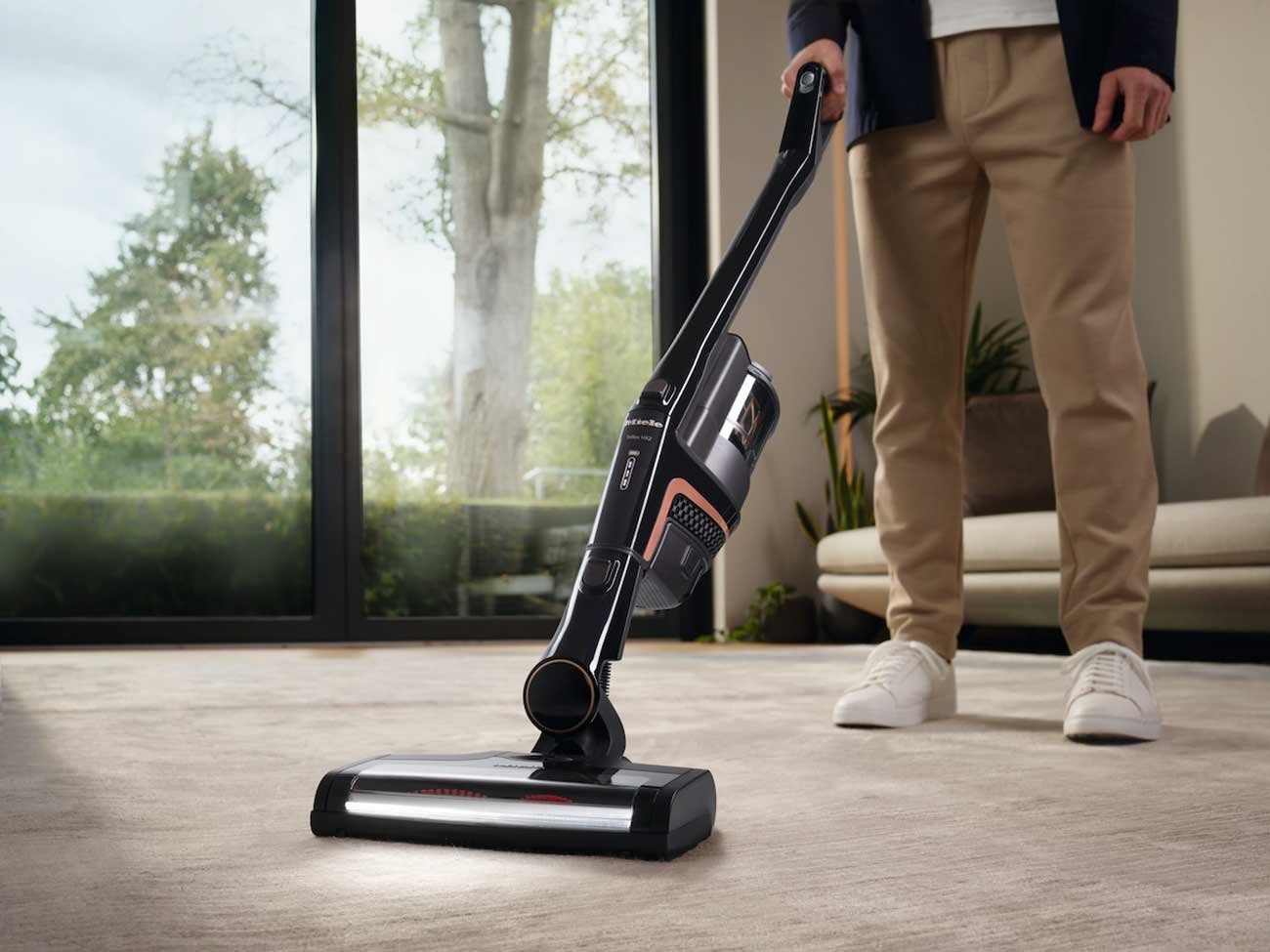 Miele Triflex HX2 Cat and Dog Obsidian Black Cordless Stick Vacuum Cleaner