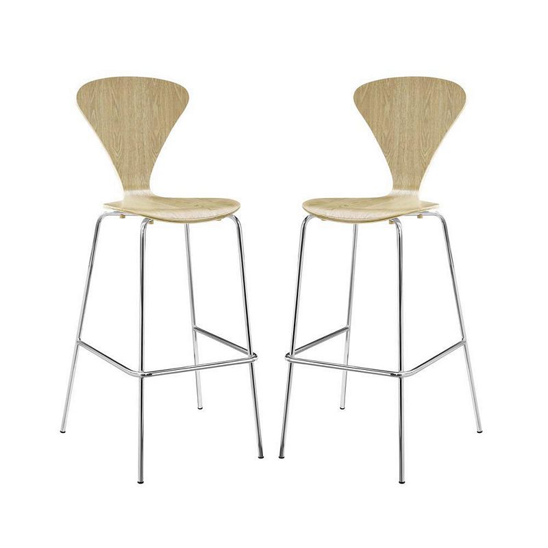 Modway Passage Dining Bar Stool Set of 2